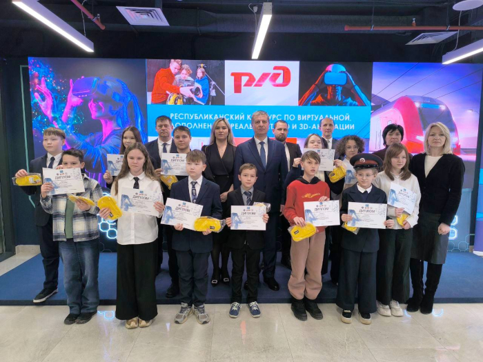 Уфимские школьники создают безопасное будущее на железной дороге